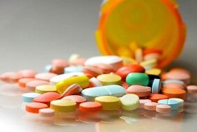 Tablets for treating toenail fungus