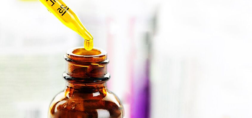 Drops for treating nail fungus